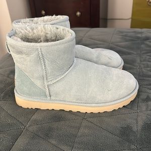 Mini Uggs Light Blue Size 8